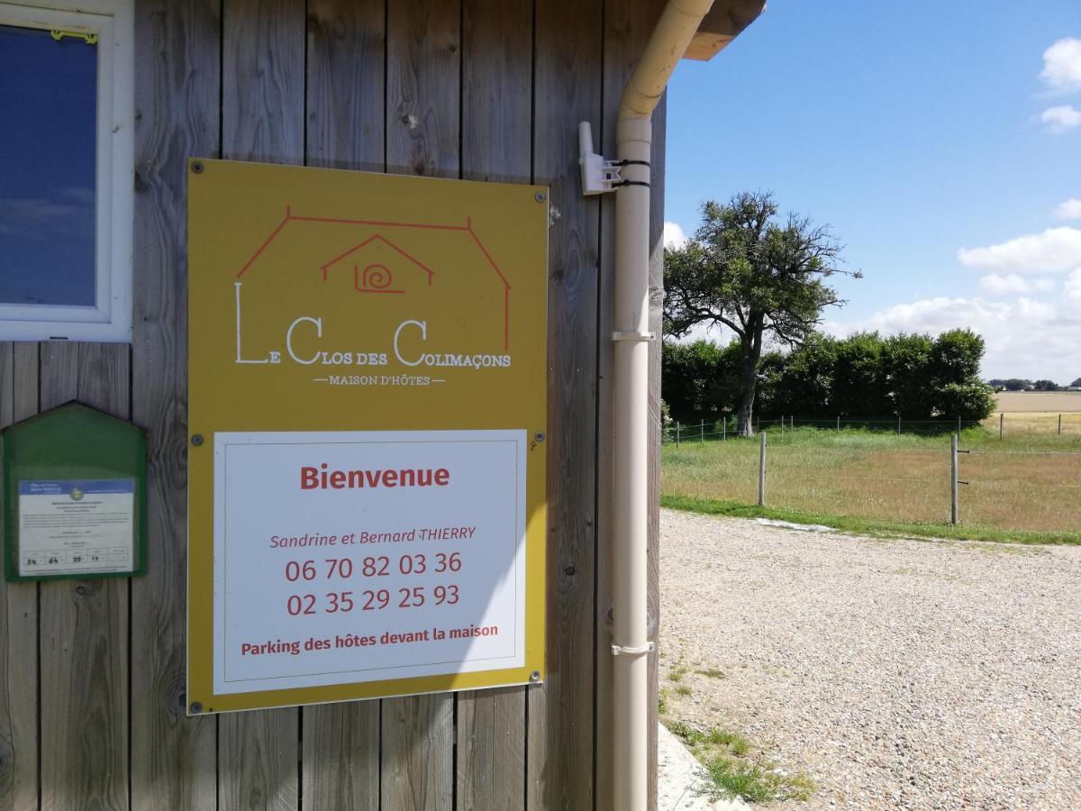 Chambres D'Hotes " Le Clos Des Colimacons " マニーケルヴィル エクステリア 写真